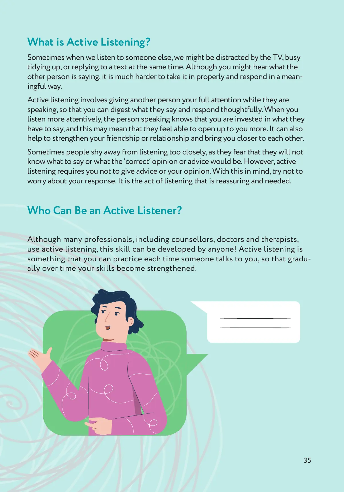 Let's Talk About Mental Health Magazine, page 35 of 48