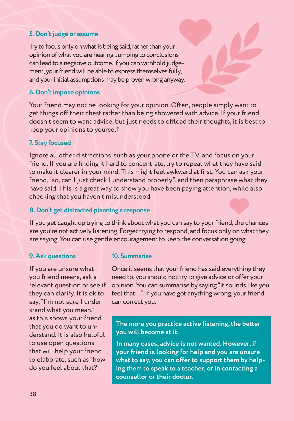 Let's Talk About Mental Health Magazine, page 38 of 48